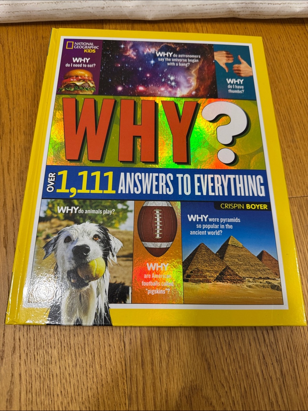 National Geographic Kids WHY? Over 1,111 Answers Book - Yellow